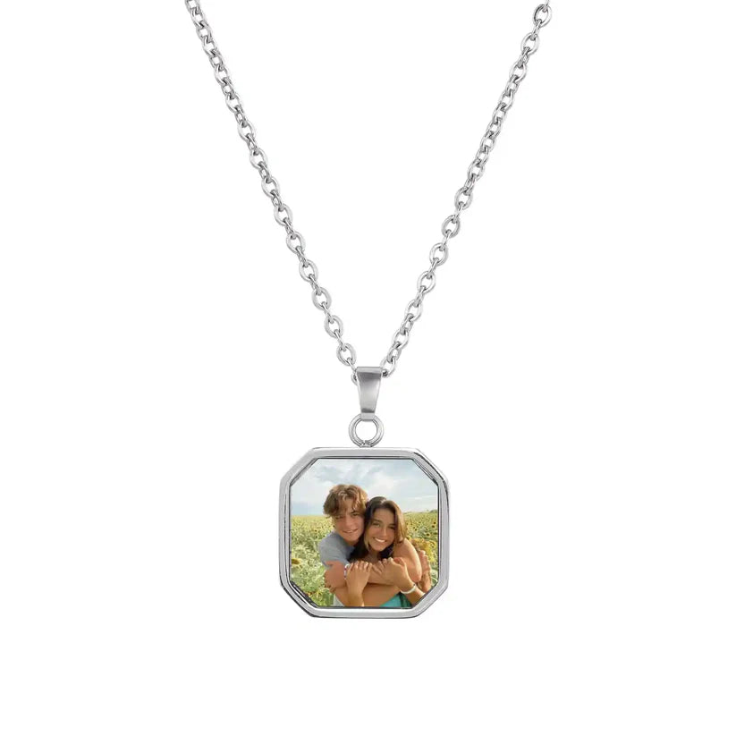 Collar personalizado con foto secreta