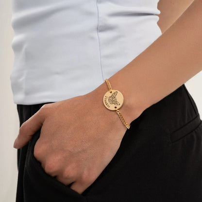 Pulsera personalizada con rostro de mascota